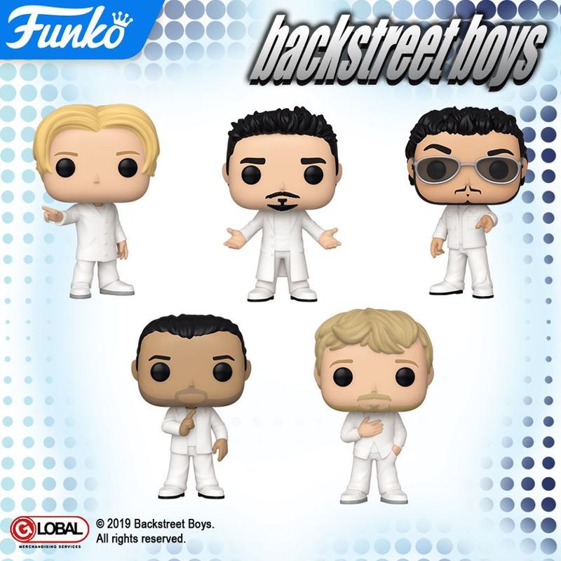 Funko Pop Backstreet Boys Kit Completo - 5 Bonecos - Funko